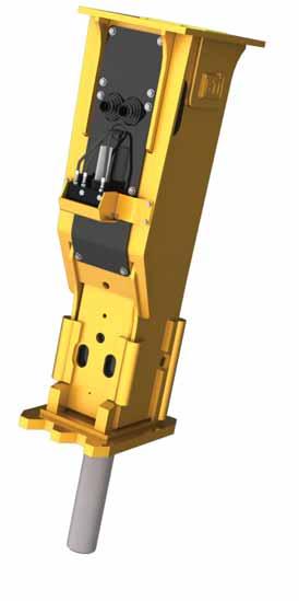 Features & Benefits Recoil Energy Capture System The effective oil regeneration system on the BXR Series captures hydraulic oil used the downward stroke of the piston and uses this oil to assist