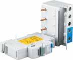 Modular protection devices One module RCD Add-On Block for 3P MCBs Features The compact one module wide Add-On Block (AOB) can be used in combination with any Hager 3P MCB up to 63A.