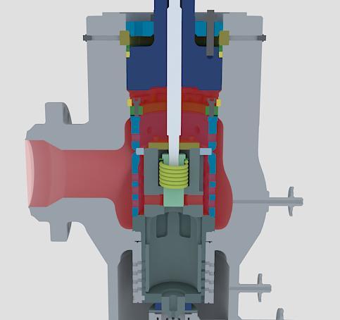 The DSCV-SA valve has a very tight shut off in the closed position, as a minimum ANSI FCI 70-2 class V.