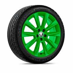 24 25 Did you know, that All the alloy wheels have passed rigorous homologation tests of ŠKODA AUTO to prove their resistance to corrosion, climatic influences and driving strain?