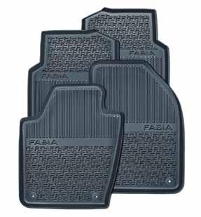 404A) for RHD (6V2 061 404A) Textile foot mats Prestige Four-part set for