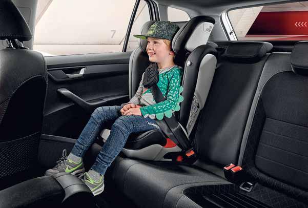 them. The child seats feature variability and numerous setting options to adapt them to the changing size of your children.