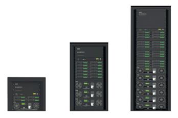 Technical Data From 2 kw to 24 kw From 2 kw to 4 kw From 2 kw to 12 kw SCALABLE FROM 2 kw UP TO 65 MW EXERON SX EXERON MX EXERON FX Technical Data and standard configurations Each configuration