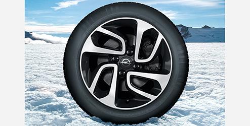 Complete Alloy Wheel with Winter Tire (Continental) 16 inch Complete Alloy Wheel with Winter Tyre (Bridgestone) 39082873 39156637 39082875 16 inch Complete Alloy Wheel