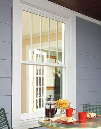 BRAND SUMMARY Vinyl Double-Hung Windows manufactured by Pella Corporation feature an extruded, rigid PVC (polyvinyl chloride) frame and sash with heat-fused mitered corners for a fully welded corner
