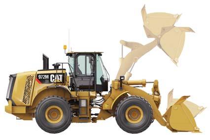 966M XE/972M XE Wheel Loaders Specifications 972M XE Dimensions All dimensions are approximate.