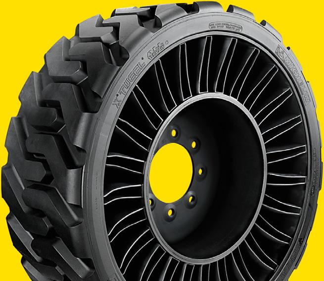 What is a Michelin X Tweel Airless Radial Tire? No Maintenance The MICHELIN X TWEEL airless radial tire is one single unit, replacing the current tire and wheel assembly.