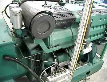 Technical description Volvo 7.4 liter marine engine, 178 kw. Closed internal circulating system for cooling with a heat exchanger. Synchronous generator, 120 kva.