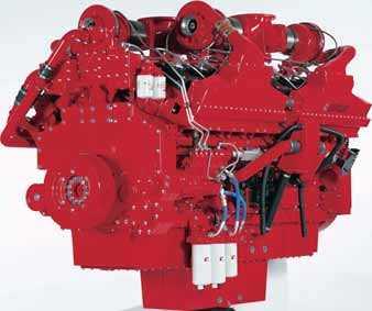 QSK60 1800-2700 hp (1343-2014 kw) The QSK60 has the same design features as the QSK45, but with four additional cylinders.