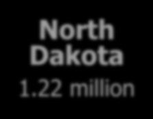 662,000 Texas North Dakota 1.22 million 4.