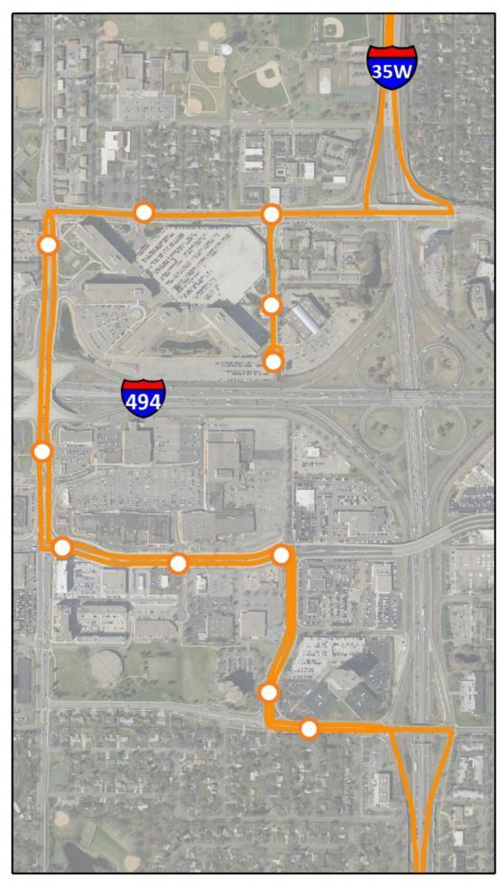 Considerations for Station Siting Existing Route 535 (BRT Precursor) Best Buy HQ Southtown Population served Functional
