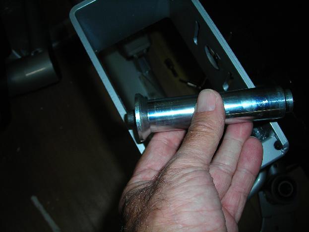 4) Remove the 4 bolts that hold the upper pivot arm assembly to the lower pivot arm (Figure B) and