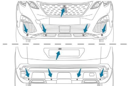 - The tilting of the vehicle if the boot is very loaded can affect the distance measurements. - The sensors may be affected by poor weather conditions (heavy rain, thick fog, snowfall, etc.).