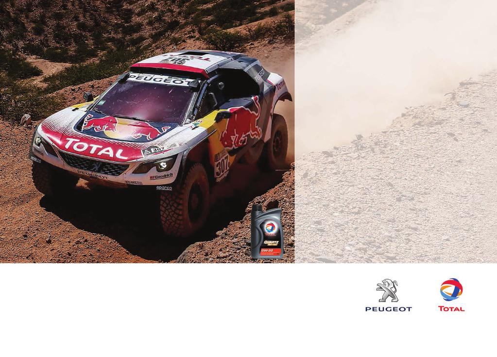 PEUGEOT & TOTAL A PARTNERSHIP FOR PERFORMANCE!