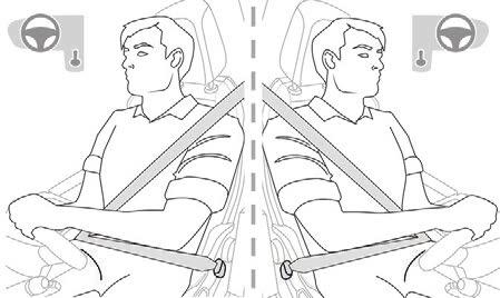 Before moving off Ensure that all passengers have fastened their seat belts correctly.