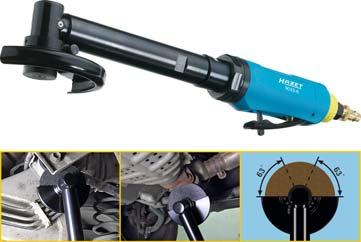 Pneumatic Tools Belt ander / Angle Grinder /& For narrow surfaces (belt width 10 mm) 360 head