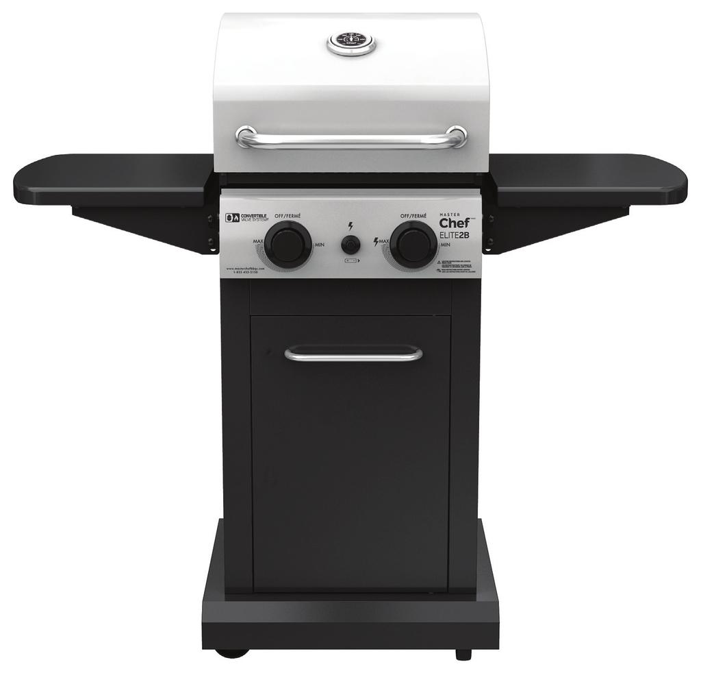 ELITE 2-BURNER PROPANE BARBECUE Assembly Manual 85-3136-8 (G36402) Propane 1 Year limited Warranty Read and save manual for future reference. Assemble your grill immediately.