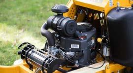 or Kohler engines. Large Fuel Capacity Mow longer with 6.5 or 7.