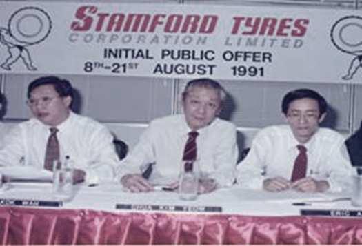 2003 Stamford Tyres was upgraded to the Main Board of the Singapore Stock Exchange