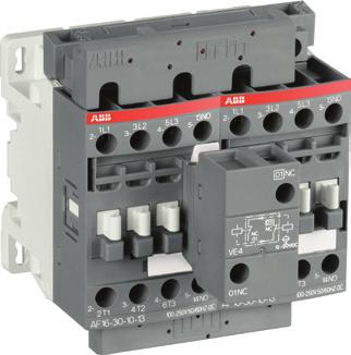 AF09R... AF0R -pole Reversing Contactors - AF..Z Additional Coils AC / DC Operated - with Screw Terminals 25 to 50A 7.5 to 25 HP culus CE Application AF09ZR.