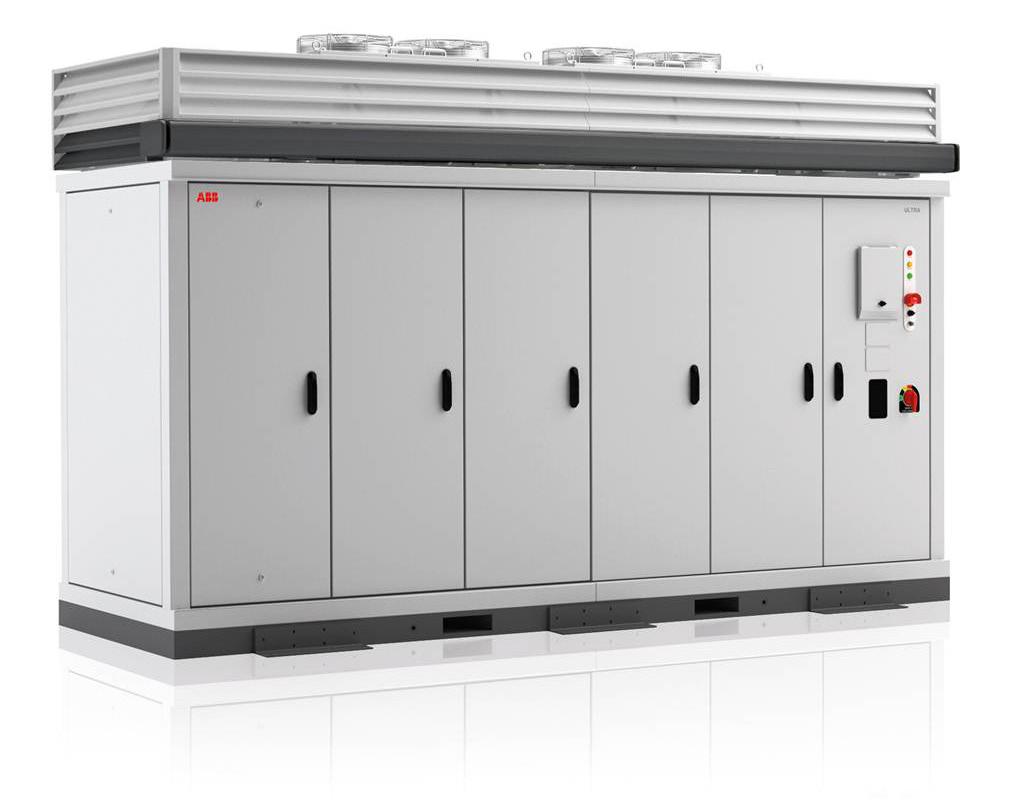 Solar inverters ABB central inverters ULTRA-750/1100/1500 750kW to 1560kW * ABB s utility-scale ULTRA inverters combine high efficiency with a wide input voltage range and multiple maximum power