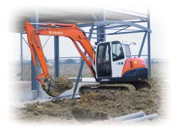 Efficient, durable and reliable the KX080-3 Excavator is the ultimate machine for most digging applications.