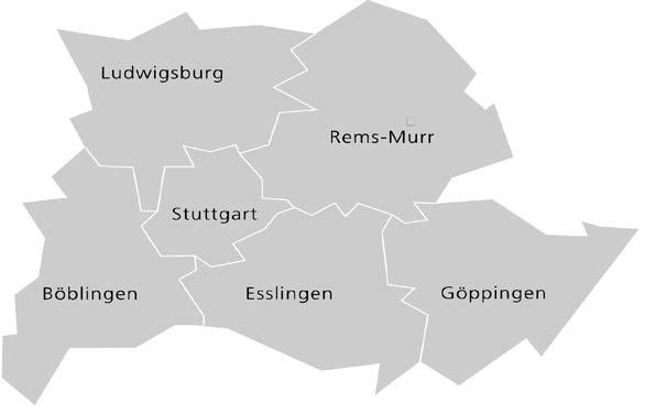 In and round the Stuttgart Region Infrastructure providers: EnBW (one of the four biggest utility providers in Germany, has the largest charging points network in the region and Baden- Wurttemberg,