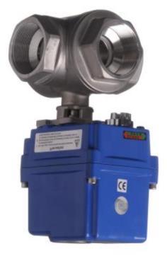 HQ006 Actuator - 2" SKU AP9002 HQ006 Electric actuator fitted to our reduced bore stainless steel ball valve offering On/Off control (power to open and