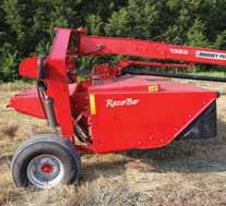 DISC MOWER CONDITIONER MODEL 1359 1363 Dimensions and Weights Width of cut: ft. (m) 9.3 (2.8) 9.8 (3.0) Overall width: ft. (m) 11 (3.3) 9.8 (3.0) Weight: lbs. (kg.