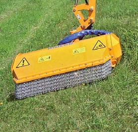 Cleaning Device Rotary Ditch Cleaner MK 1200 / 1600 Mowing of grass and