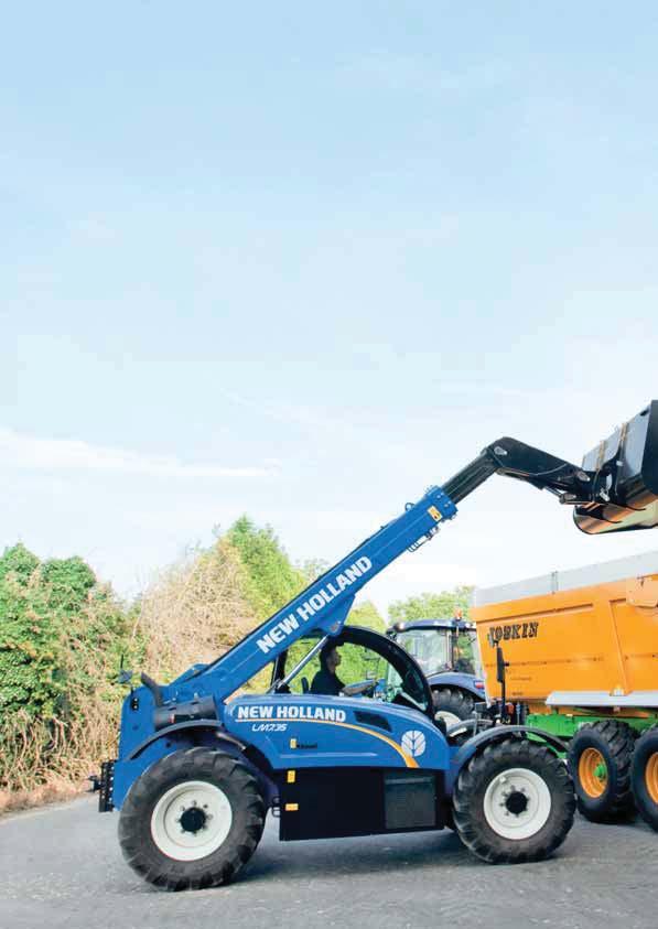 2 3 NEW HOLLAND EVOLUTION PUTS YOU AHEAD Over the past 15 years, New Holland LM telehandlers have delivered an unrivalled mix of performance, dependability and affordability.