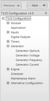 5 EDIT CONFIG This menu allows module configuration, to change the function of Inputs, Outputs and LED s, system timers and level settings to