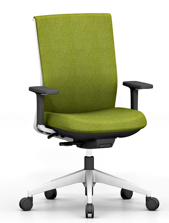 Technical Profile TEX BACK REST DESCRIPTION Operative office chair, Star base; aluminium base and polyamide with glass fiver (FV). Anti-skid castors standard use (6 mm) or weight control use.
