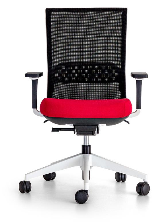 Technical Profile TECHNICAL MESH BACK REST DESCRIPTION Operative office chair, Star base; aluminium base and polyamide with glass fiver (FV).