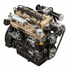 1 JCB Diesel by Kohler engines in the JCB 407 and 409 wheel loaders are rated to 64 hp (48 kw) and 74 hp (55 kw) respectively,