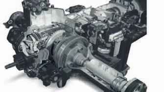 Six-speed Semi-Powershift and Full Powershift transmission maximize efficiency