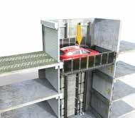 The system is a space saver while compared to the conventional elevator s wide and deep pit dimensions. Also the system doesn t need any engine room.