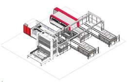 seconds 11,000 lb per cart capacity TWO LASER SYSTEM Add a second laser to maximize productivity.