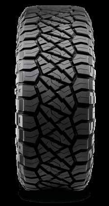 (continued) WHEEL DIAMETER TIRE SIZE STOCK NUMBER TREAD DEPTH INFLATED DIMENSIONS (1/32 ) Dia. (in.) Width (in.) HYBRID TERRAIN LIGHT TRUCK TIRE APPROVED RIM (Measuring Rim) Width (in.) Load (lbs.