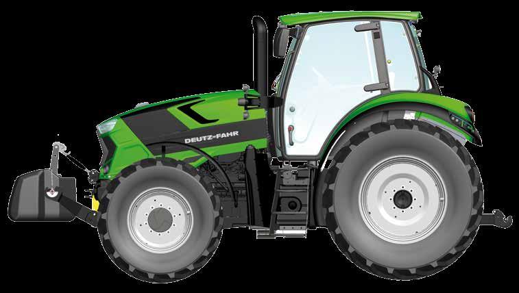 46-47 DIMENSIONS AND WEIGHTS Technical Data 6.4 SERIES AGROTRON POWERSHIFT/RCSHIFT 6155.4 6165.4 6175.4 DIMENSIONS AND WEIGHTS Front axle CA 20.29 CA 20.