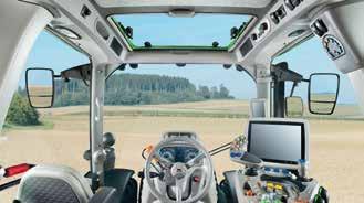 The highlights: Broad configuration options Quieter, with reduced vibration and heat thanks to the separation between cab and bonnet All-around visibility, thanks to the large glass panes in the cab,