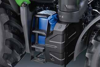 Constant torque in a speed range of 1,100 to 1,900 rpm, with 94% of torque available. In simple terms, almost maximum torque for the entire working engine rpm range. The highlights: New DEUTZ TCD 4.