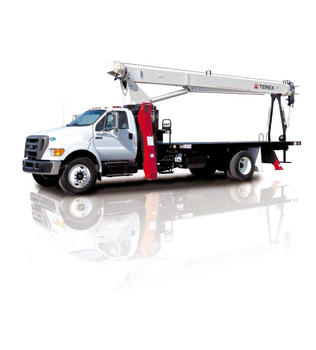 19 US t Liing Capacity Boom Truck Cranes Datasheet Imperial S model Features: 19 US t @ capacity at rated distance from center of rotation maximum boom length 0 maximum tip height Optional single