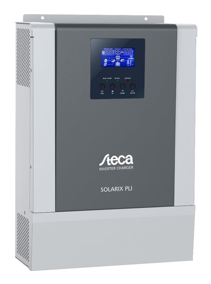2400-24 Inverter / Charger with MPPT charge controller All-in-one: 2.4 kw / 3.0 kva pure sine wave inverter (4.8 kw / 6.0 kva up to 5 s) 40 A MPPT charge controller (max.