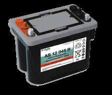 Motive Power > drysafe RLA block batteries AGM technology range / drysafe and drysafe RECUP AF Range (AGM Technology The AF battery range is suitable for all light traction applications and combines