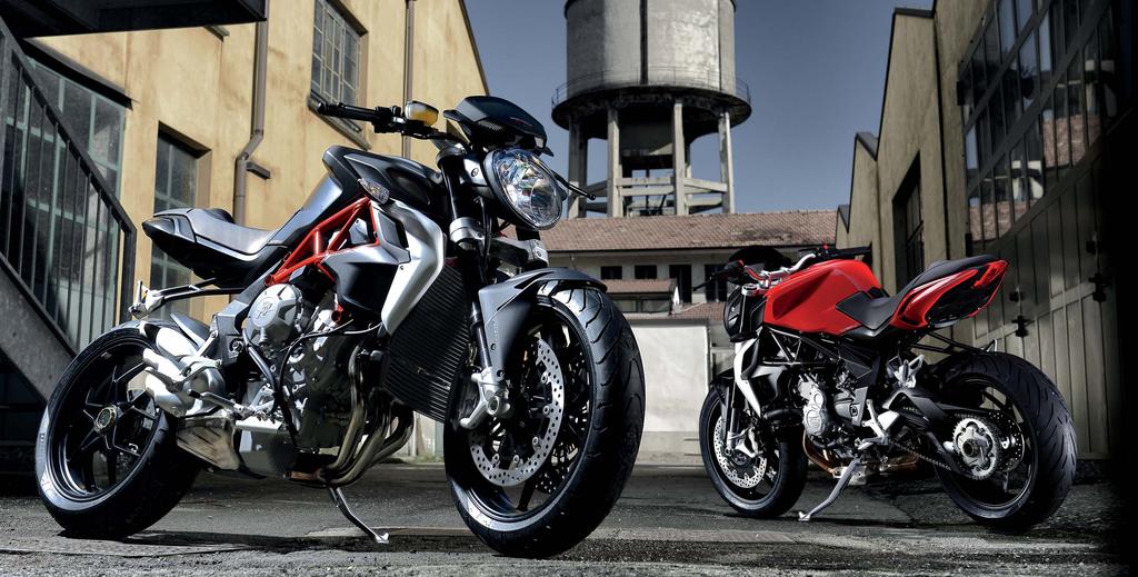 rutale 675, aked beauty. Experience the thrill of the most beautiful naked ever. Brutale is now also a three-cylinder: lightweight, powerful and agile. Miraculous as are all MV Agusta s.