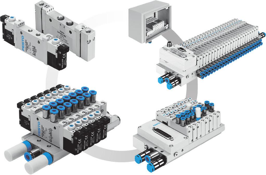 VG series Quick Order Sheet Low-cost, high flow and compact From the best individual valve in its class to a fieldbus valve terminal for installation in control cabinets, the low-cost VG series is