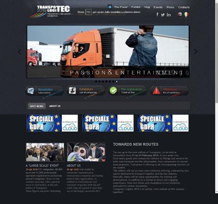Online On the WEBSITE www.transpotec.com until the end of February (Pc, Tablet e Mobile versione) Banner HOME PAGE MAX 9 Sponsor 3 position (f.to 300x100 pixel jpg/gif) - Rotating Banner... 1,500.
