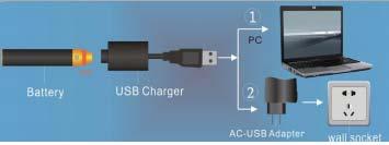 3. User guide: Charging the ULTRA battery: When the battery needs recharging, the LED light will flash 10 times.