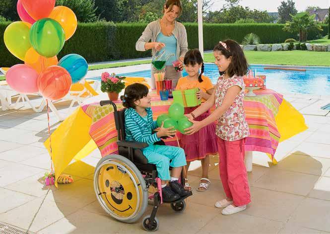 Invacare 3 Action Junior ADD-ON DRIVE C O M P A T I B L E A wheelchair that grows with the child Invacare Action 3 Junior is a lightweight, foldable paediatric